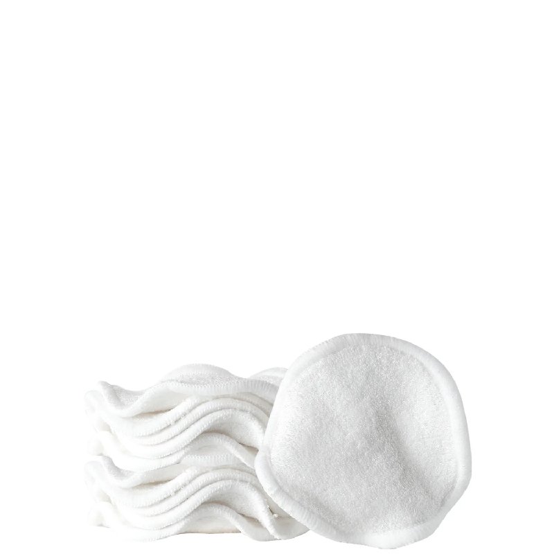 Medik8 Reusable Bamboo Cotton Pads, 16-Pack with Laundry Bag