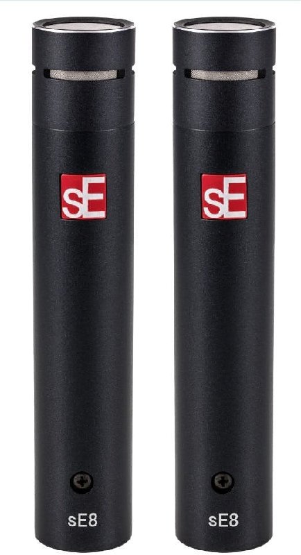 sE Electronics sE8 Small Diaphragm Condenser Microphone Pair (Factory Matched Stereo Set)