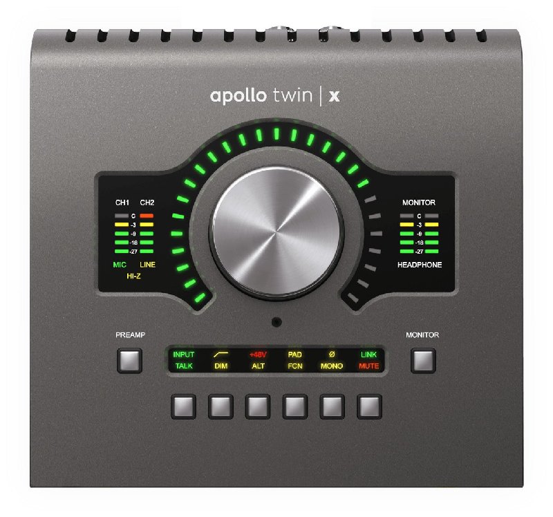Universal Audio Apollo Twin X DUO USB Heritage Edition Desktop Audio Interface