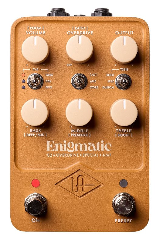 Universal Audio UAFX Enigmatic '82 Overdrive Special Amp Pedal