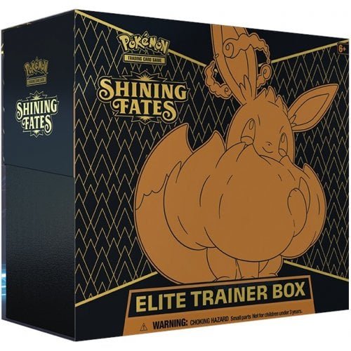 Pokémon TCG Shining Fates Elite Trainer Box with Gigantamax Eevee VMAX Promo Card