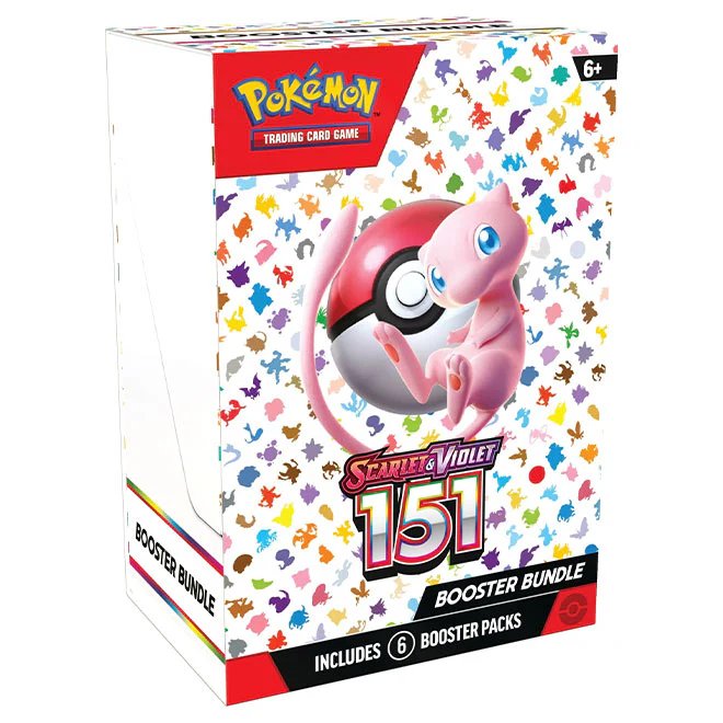 Pokémon TCG Scarlet & Violet 151 Booster Bundle (6 Booster Packs)