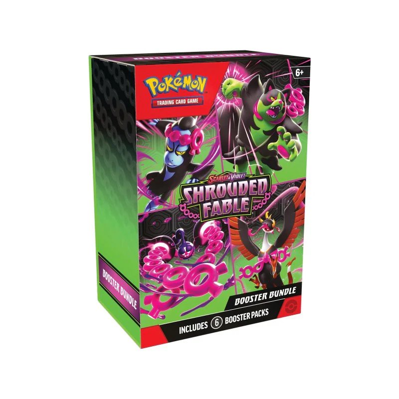 Pokémon TCG Scarlet & Violet 6.5 Shrouded Fable Booster Bundle by Asmodee