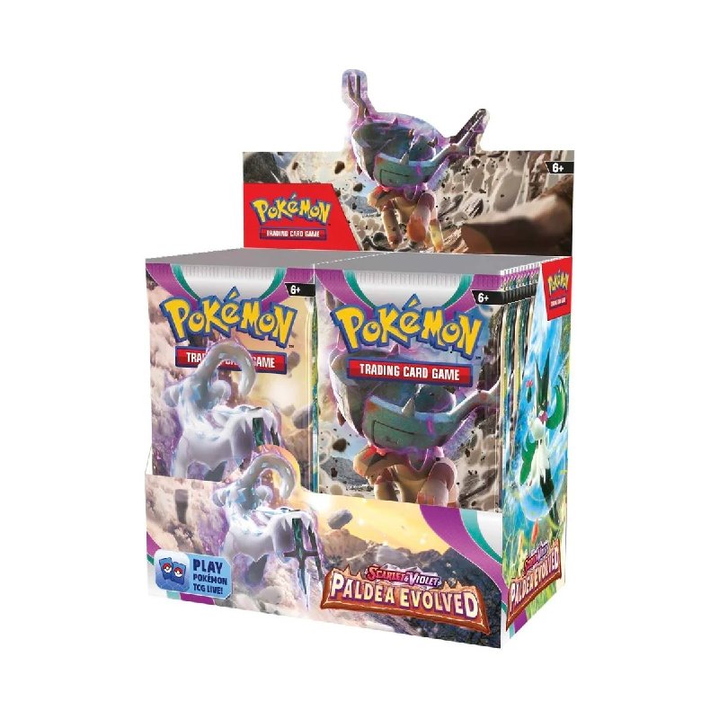 Pokémon TCG Scarlet & Violet Paldea Evolved Booster Box by Asmodee