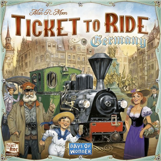 Ticket to Ride Germany Board Game by Days of Wonder