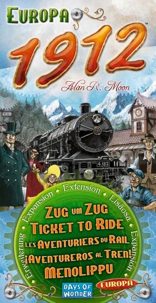 Ticket to Ride: Europe 1912 Expansion Board Game
