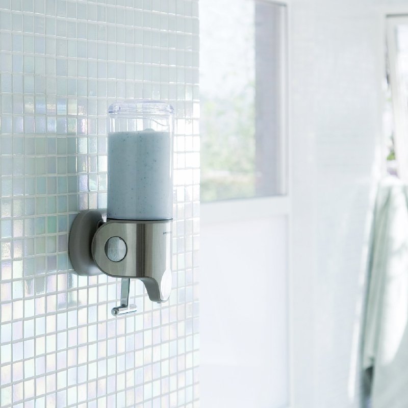 Simplehuman Single Wall Mounted Pump - Stainless Steel