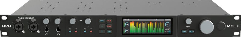 MOTU 828 28 x 32 USB3 Audio Interface with DSP Effects and Virtual Mixer