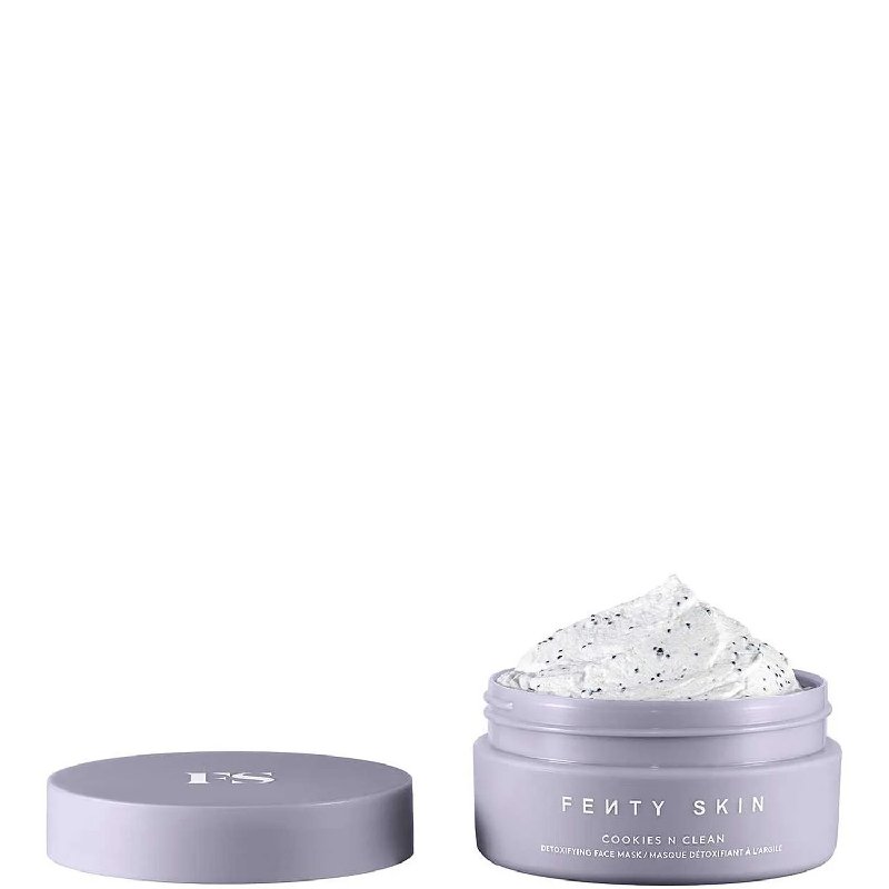 Fenty Skin Cookies N Clean Whipped Clay Pore Detox Face Mask with Salicylic Acid and Charcoal 75ml