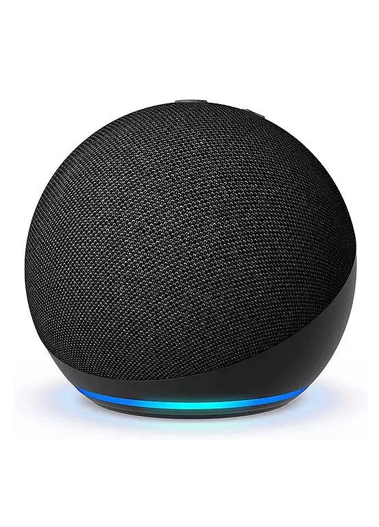 Amazon Echo Dot 5th Generation Smart Speaker with Alexa - Charcoal (2022 Release)