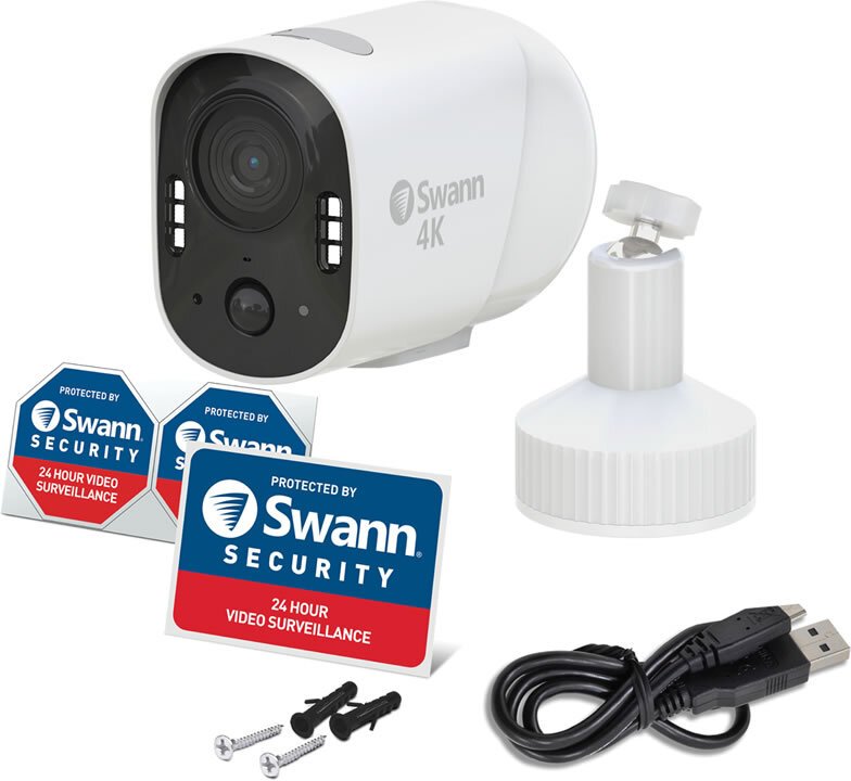 Swann Xtreem4K Ultra HD 4K Wi-Fi Security Camera with 32GB SD Card