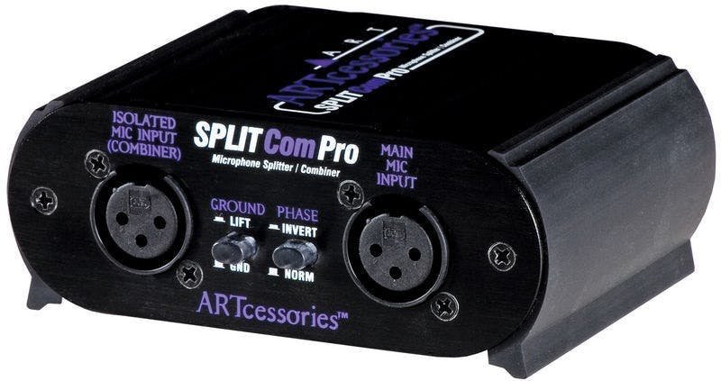 ART SPLITCom Pro Microphone Splitter and Combiner