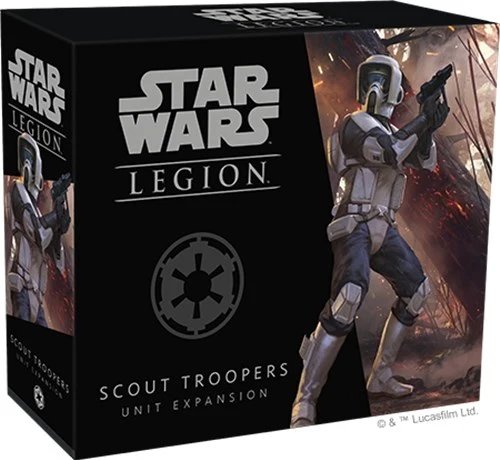 Fantasy Flight Games Star Wars: Legion Scout Troopers Unit Expansion - 7 Miniatures