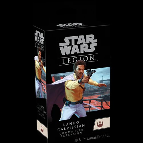 Star Wars Legion Lando Calrissian Commander Expansion - Unpainted Miniature