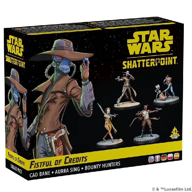 Star Wars Shatterpoint: Fistful of Credits Cad Bane Squad Pack by Asmodee