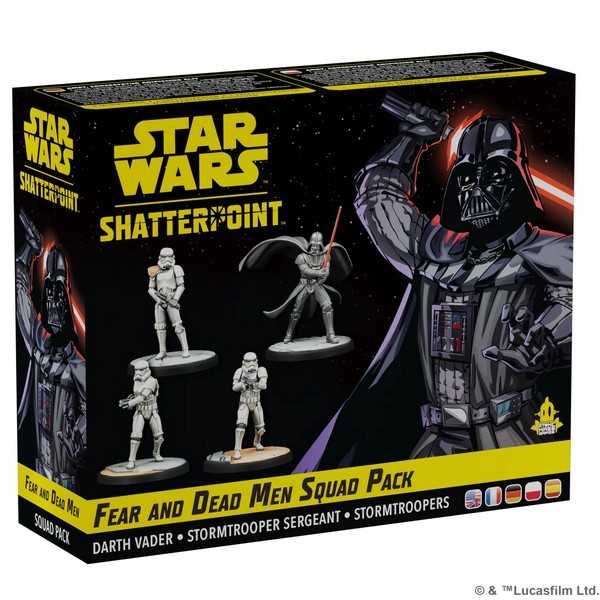 Star Wars Shatterpoint Fear and Dead Men Darth Vader Squad Pack by Asmodee