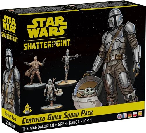 Star Wars Shatterpoint: Certified Guild Mandalorian Squad Pack by Asmodee
