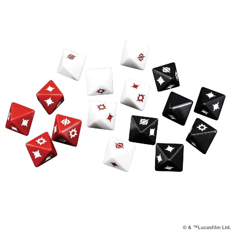 Star Wars Legion Attack Dice Pack with 16 Dice