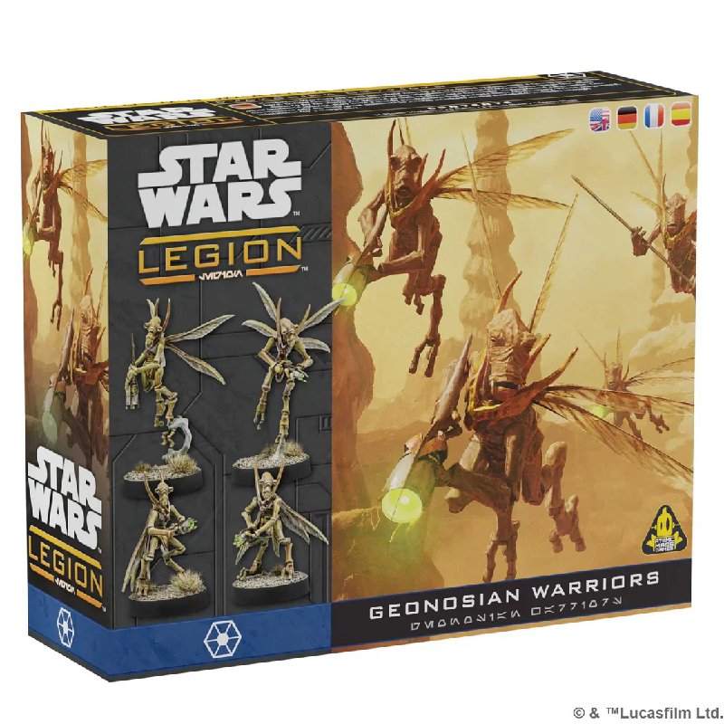 Star Wars Legion Geonosian Warriors Unit Expansion Set with 11 Miniatures