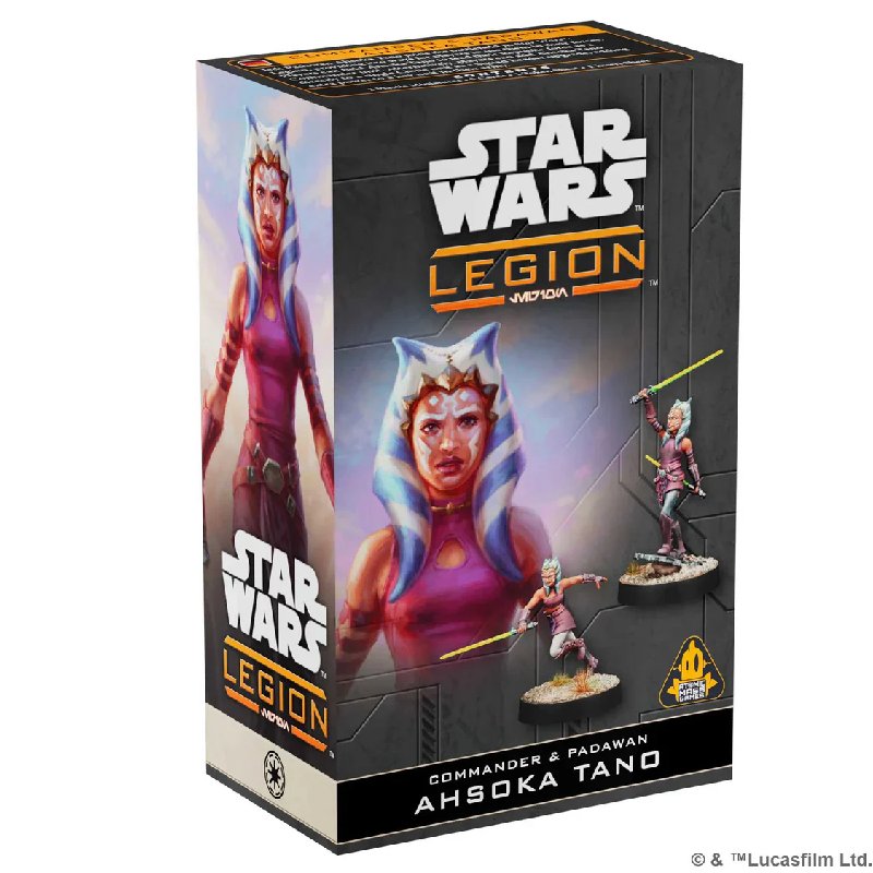 Star Wars Legion Commander and Padawan Ahsoka Tano Character Expansion