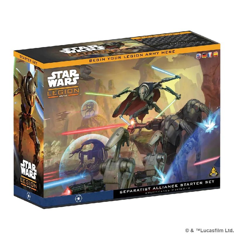 Star Wars Legion Separatist Alliance Starter Set with 39 Miniatures