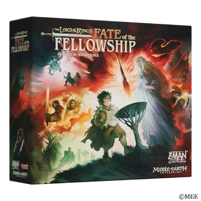 Lord of the Rings: Fate of the Fellowship Cooperative Strategy Board Game