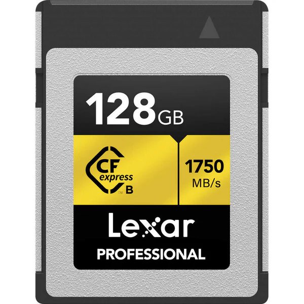 Lexar Professional CFexpress Type B Gold Series 128GB Memory Card