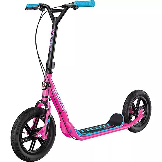 Razor Flashback Big Wheel BMX Scooter - Pink, 12" Pneumatic Tyres