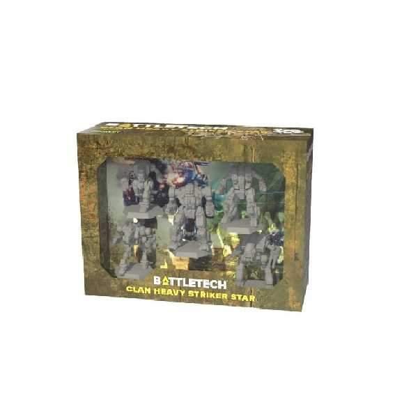 Asmodee BattleTech Clan Heavy Battle Star Box Set with Five OmniMechs