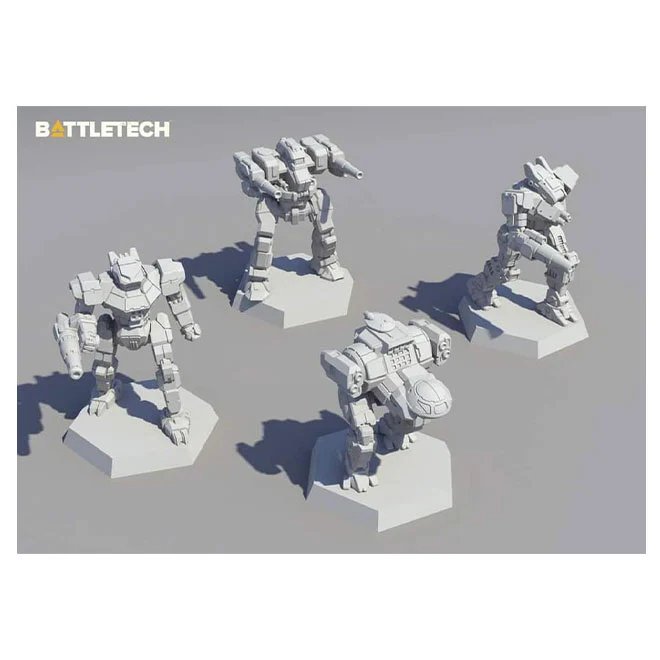 BattleTech Inner Sphere Striker Lance Box Set by Asmodee