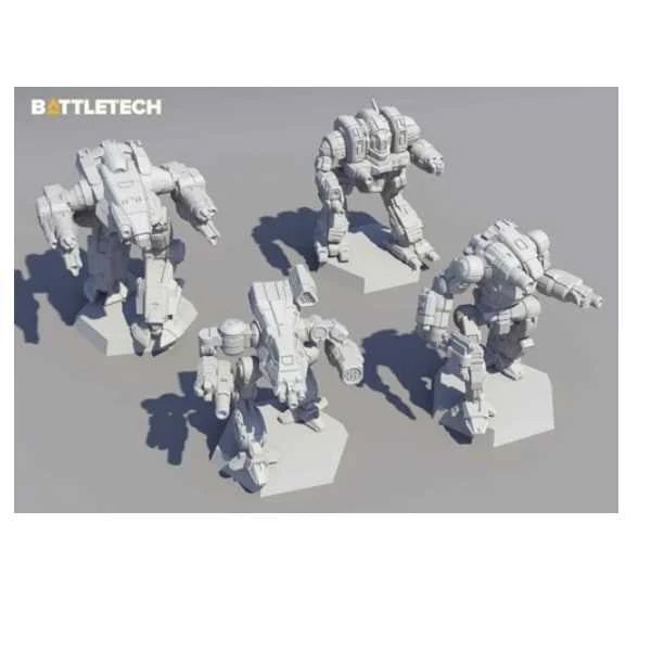 BattleTech Inner Sphere Heavy Battle Lance Expansion Box Set