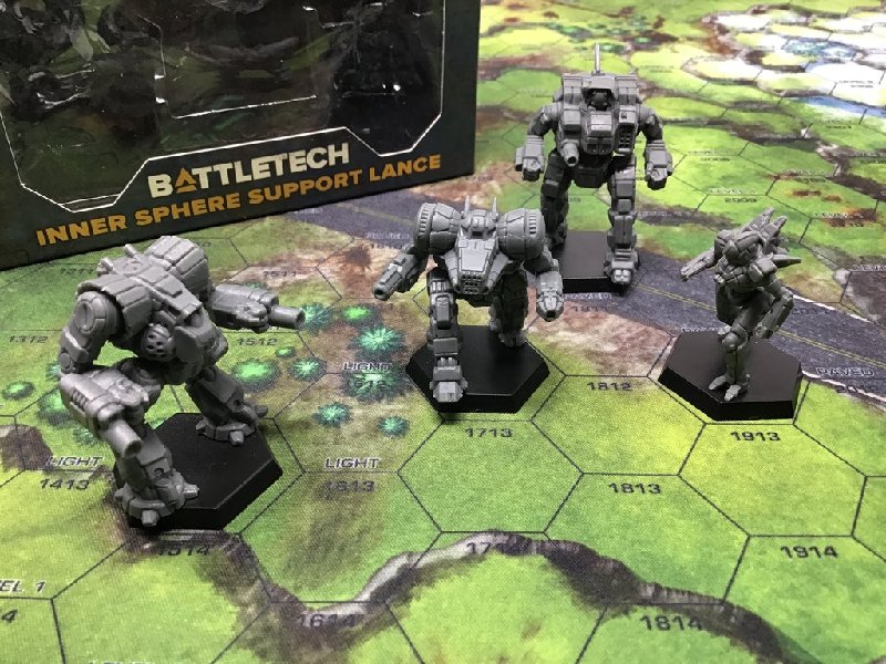 BattleTech Inner Sphere Support Lance Expansion Box Set by Asmodee