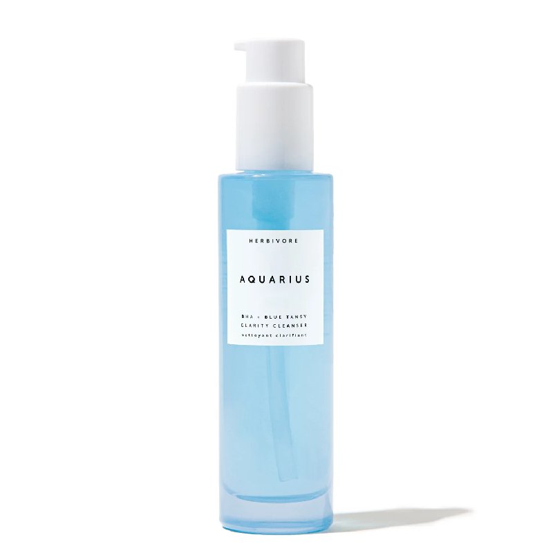 Herbivore Botanicals Aquarius BHA and Blue Tansy Clarity Cleanser Duo, 2 x 50ml