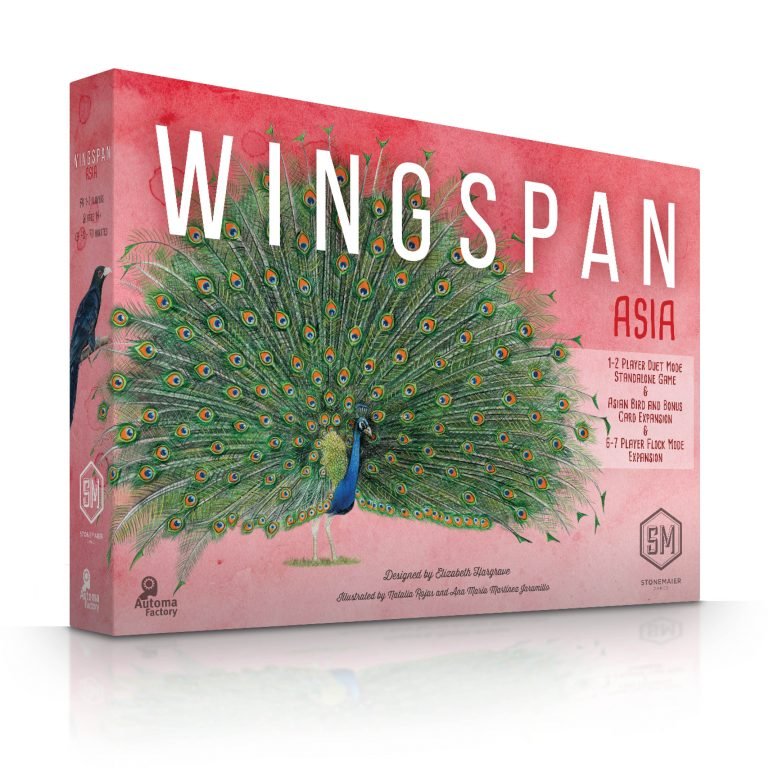 Asmodee Wingspan Asia Standalone Expansion Board Game