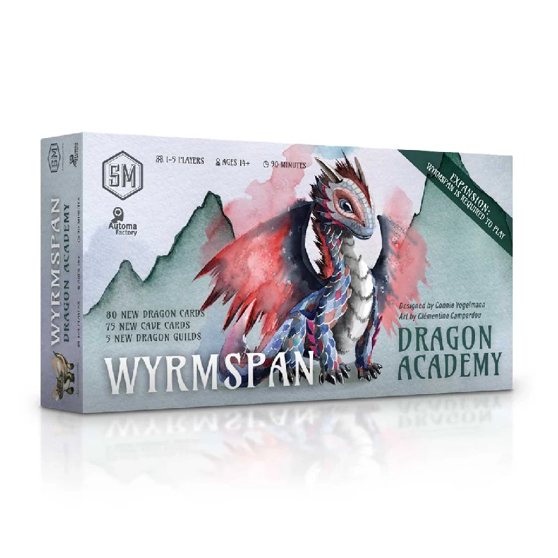 Wyrmspan Dragon Academy Expansion Board Game