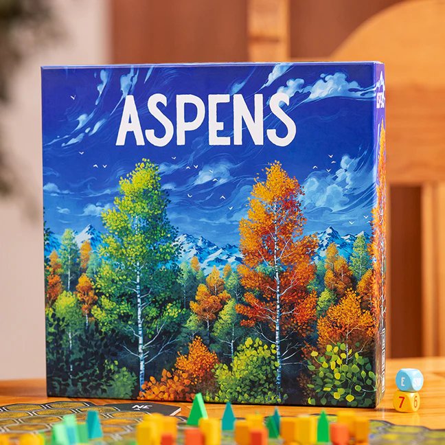 Aspens Kickstarter Standard Edition Board Game by Ludivore Games