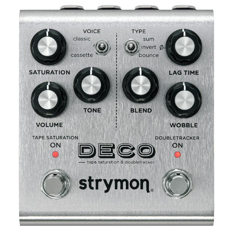 Strymon Deco V2 Tape Saturation & Double Tracker Guitar Pedal