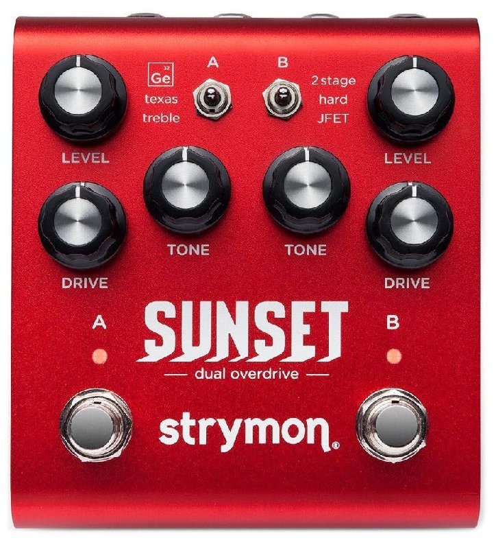 Strymon Sunset Dual Overdrive Guitar Effects Pedal