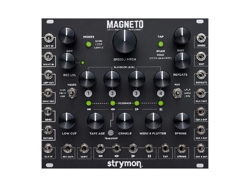 Strymon Magneto Four Head dTape Echo and Looper Eurorack Module