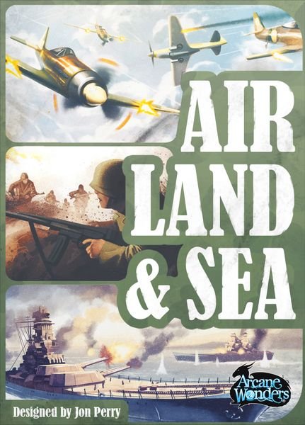 Air, Land & Sea - Revised Edition Strategy Card Game by Arcane Wonders