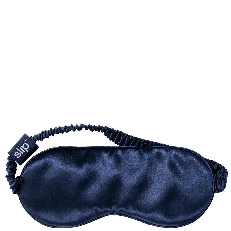 Slip Silk Sleep Mask in Navy - 22 Momme Mulberry Silk