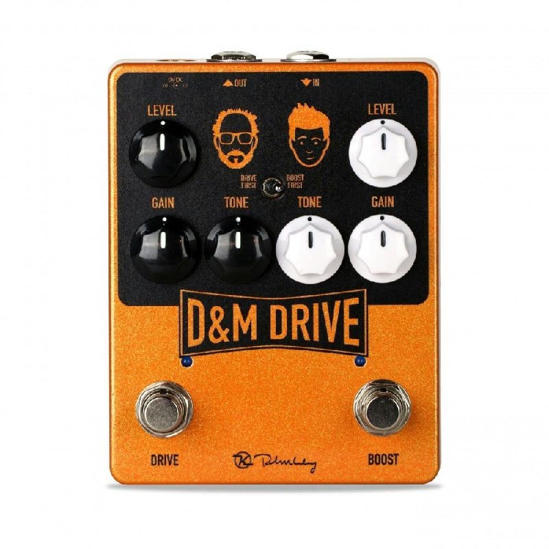 Keeley D&M Drive 'That Pedal Show' Signature Overdrive and Boost Pedal