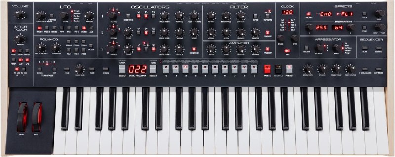 Sequential Trigon-6 Six-Voice Analogue Polyphonic Synthesizer