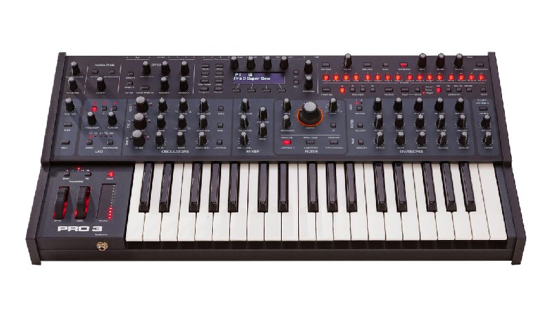 Sequential Pro 3 Multi-Filter Mono/Paraphonic Synthesizer with 37-Key Keyboard