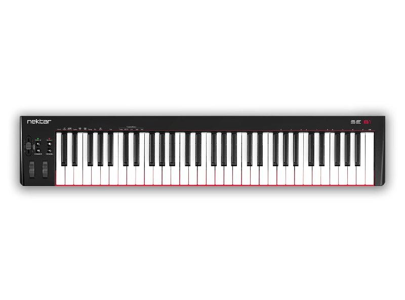 Nektar SE61 USB MIDI Keyboard Controller with 61 Velocity-Sensitive Keys