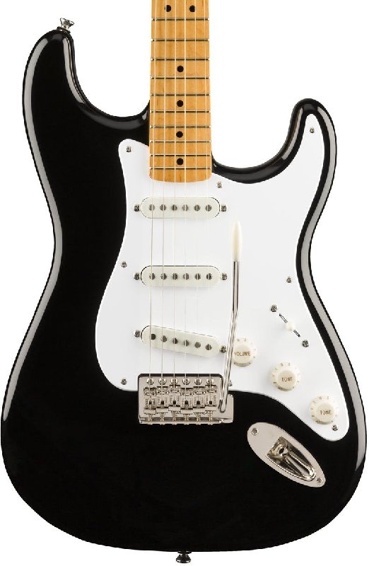 Squier Classic Vibe '50s Stratocaster Electric Guitar in Black