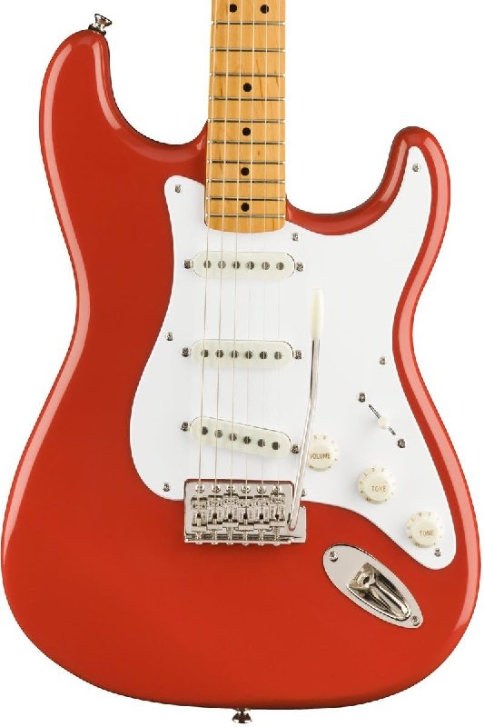 Squier Classic Vibe '50s Stratocaster Electric Guitar in Fiesta Red