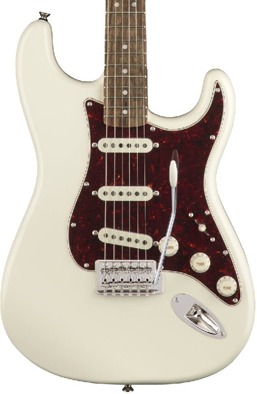 Squier Classic Vibe 70s Stratocaster with Laurel Fingerboard in Olympic White