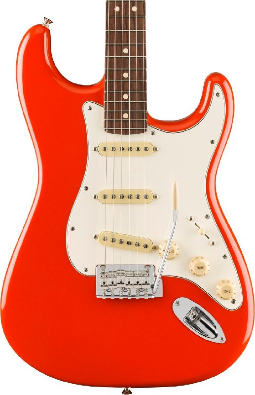 Fender Player II Stratocaster Electric Guitar with Rosewood Fingerboard in Coral Red