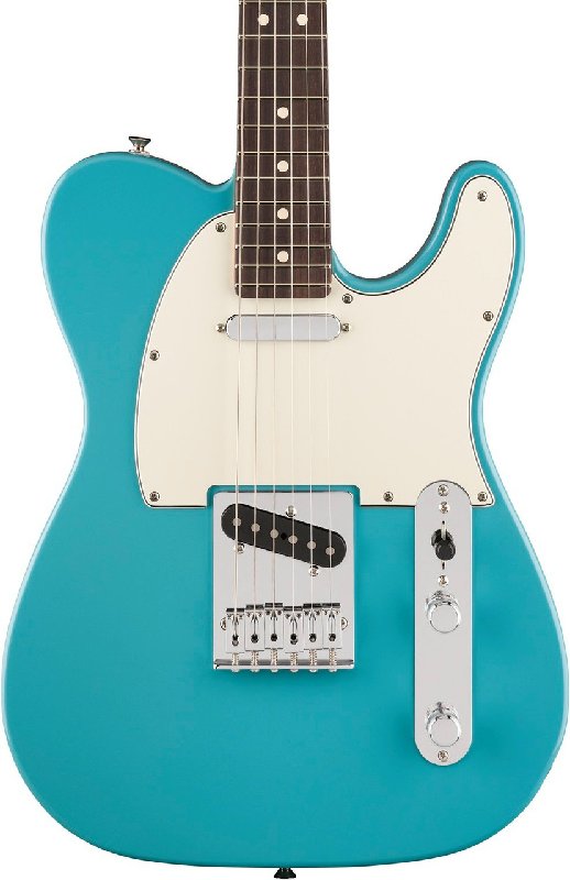 Fender Player II Telecaster Electric Guitar with Rosewood Fingerboard in Aquatone Blue